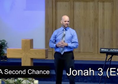 A Second Chance – Pastor Tim Ingle
